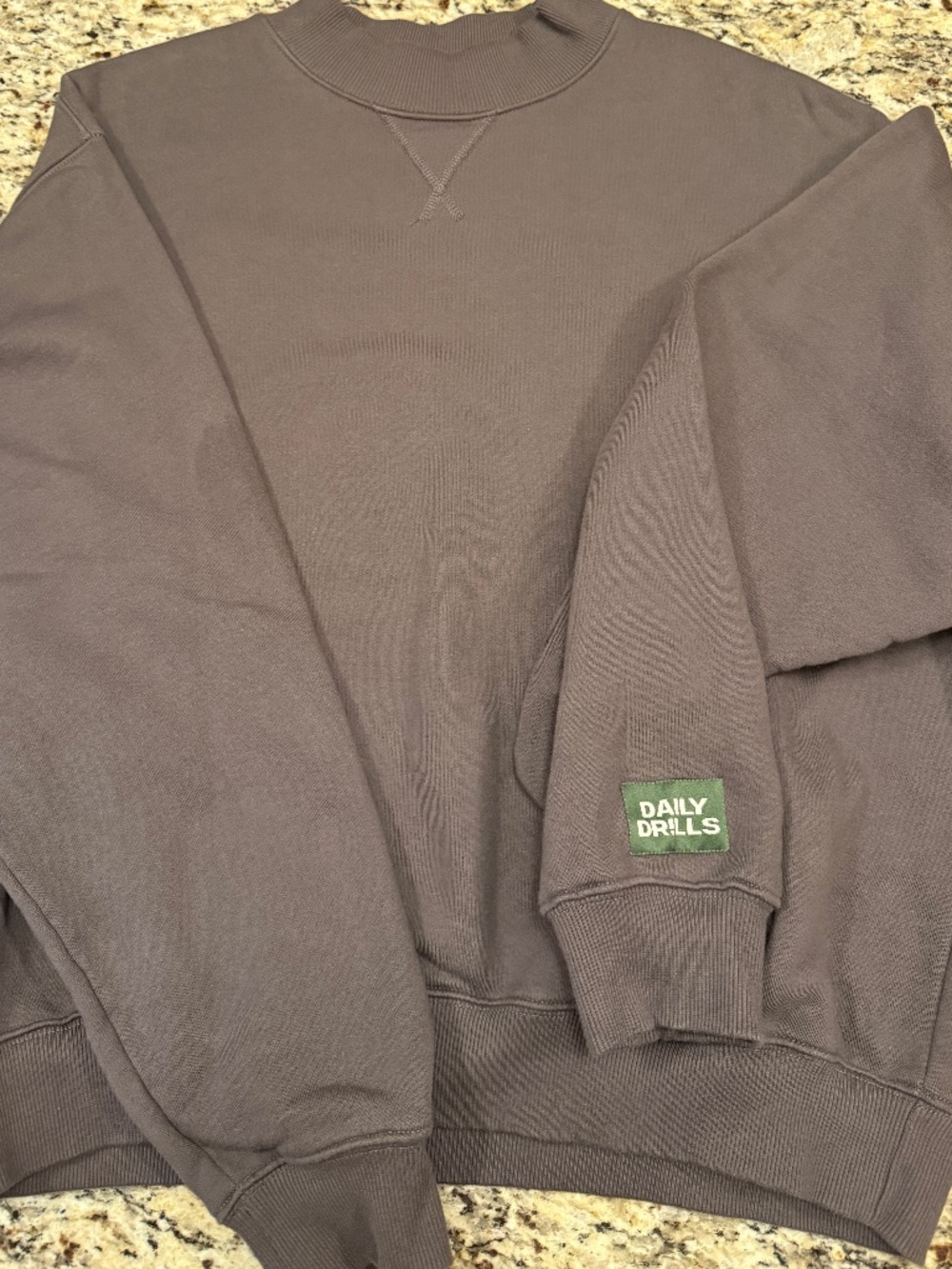 Daily Drills Vintage Crew Black XS/S